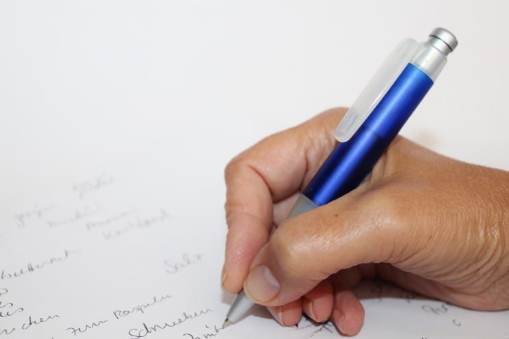 Improve Your Finance Management - are you writing a shopping list?