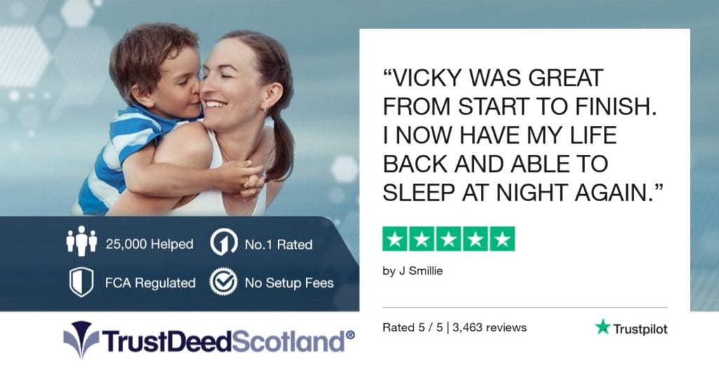 sleepless nights, debt and mental health, trust deed scotland reviews