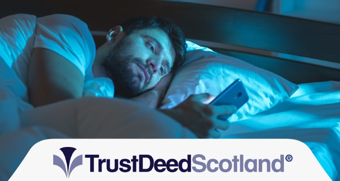 sleepless nights debt - trust deed scotland infohub