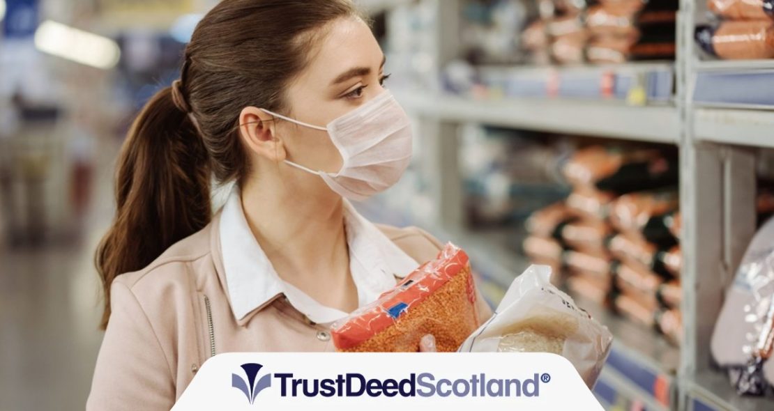 weekly food shop cost of living increases scotland