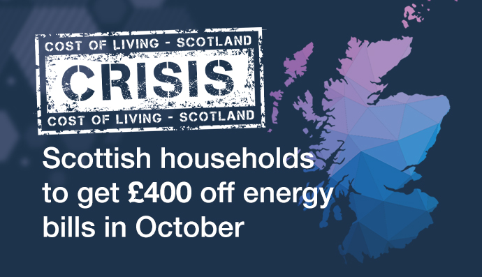 Scottish households to get Energy Bill Discount in October social