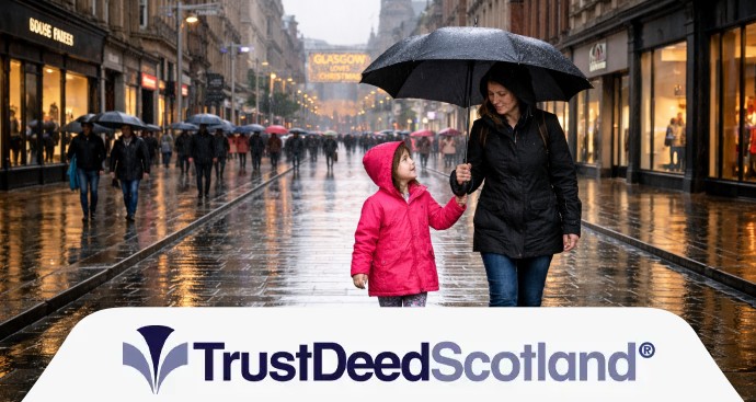 financial help scotland - dismal scottish household finance research