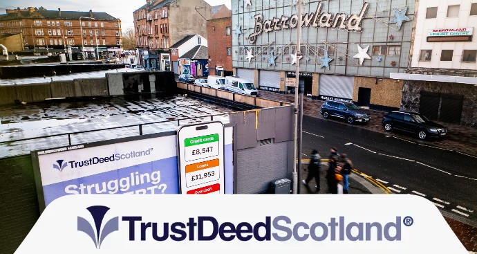 trust deed scotland billboard most people wish they got debt sooner